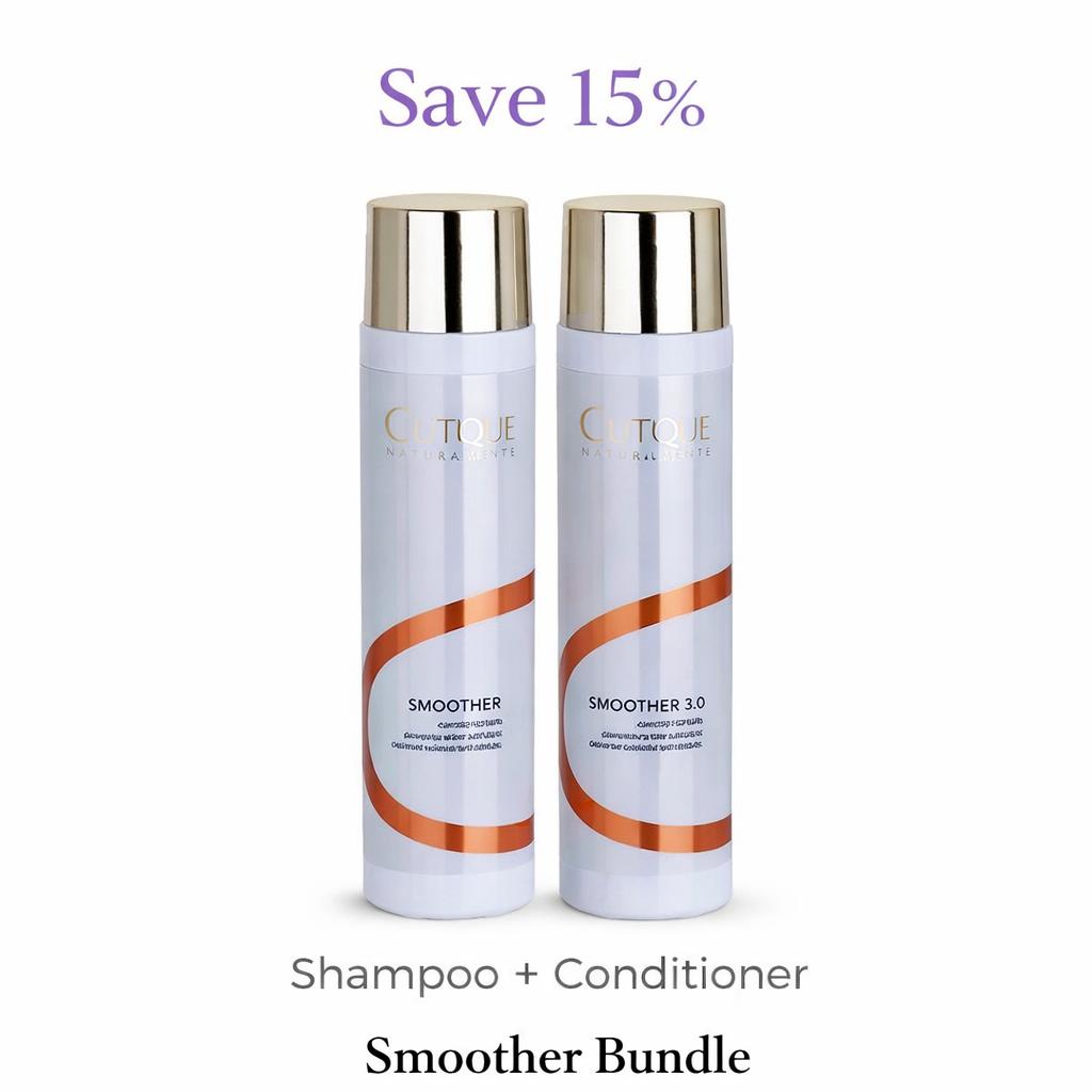 Cutique Smoother Anti Frizz Leave-In Conditioner & Shampoo