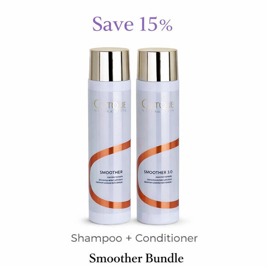 Cutique Smoother Anti Frizz Leave-In Conditioner & Shampoo