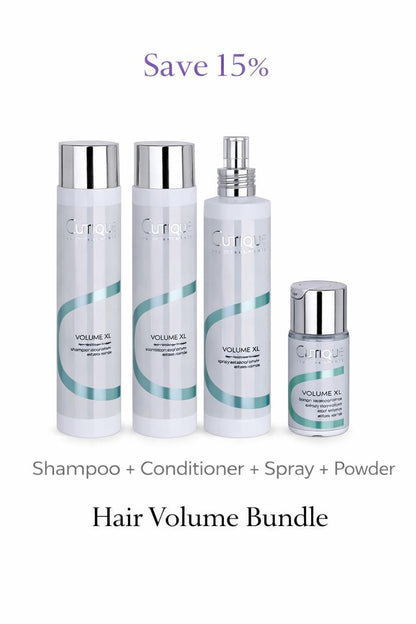 Cutique Extra Volume Shampoo Conditioner Hair Spray & Powder
