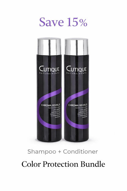 Cutique Chroma Reveals Mask & Shampoo For Colored/Dyed Hair